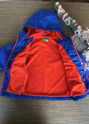 Куртка осенняя, куртка на флисе, куртка на мальчика 5-7 лет5 фото