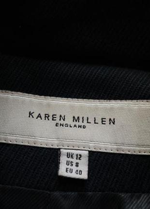 Длинный тренч, шикарное однобортное пальто от karen millen3 фото