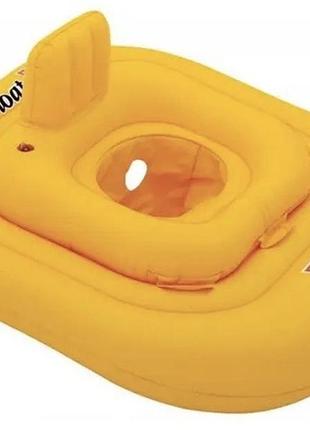 Круг для купания intex 56587 yellow