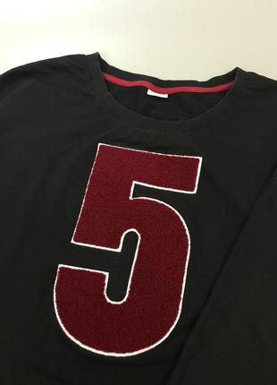 Трендовая черная кофта jacquelinedeyong с вышитым принтом, плюшевый принт, плюш,...