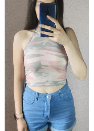 Джинсові шорти від bershka