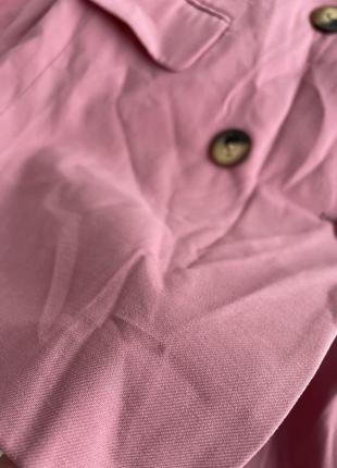Розовый пиджак блейзер stradivarius4 фото