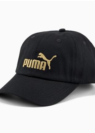 Кепка puma з золотим написом