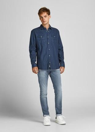 Джинси jack&jones glenn 857 slim fit jeans6 фото