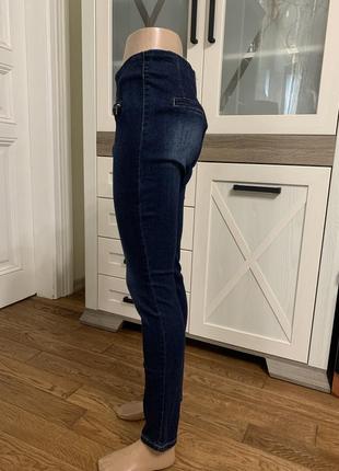 Женские джинсы с замочком на попе скинни облегающие зауженные2 фото