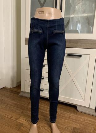Женские джинсы с замочком на попе скинни облегающие зауженные3 фото