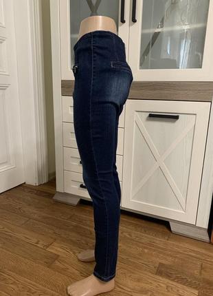 Женские джинсы с замочком на попе скинни облегающие зауженные4 фото