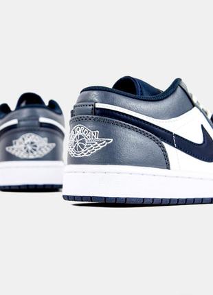 Кросівки nike air jordan 1 low ashen slate5 фото