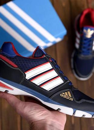 Літні кросівки сітка, adidas, 40-45 розмір, шкіра натуральна, новинка, 2 кольори1 фото