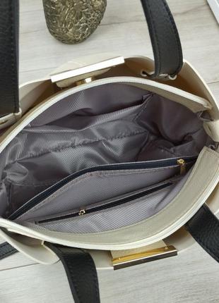 Жіноча сумка сумочка з екошкіри на плече4 фото