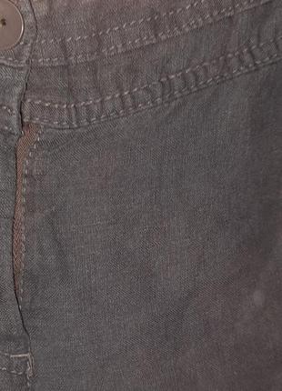 Женские льняные штаны  h&m2 фото