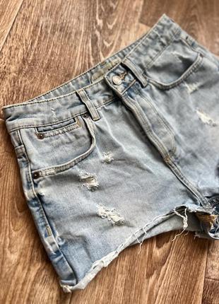 Джинсовые шорты top shop 4
