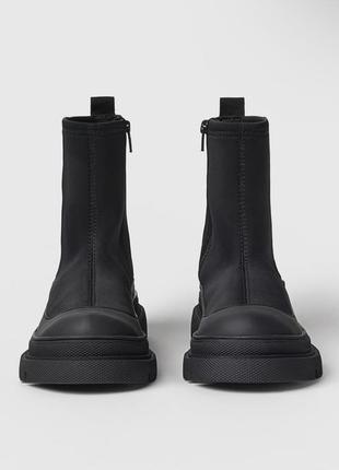 Zara ботинки, сапоги,ботільйони3 фото