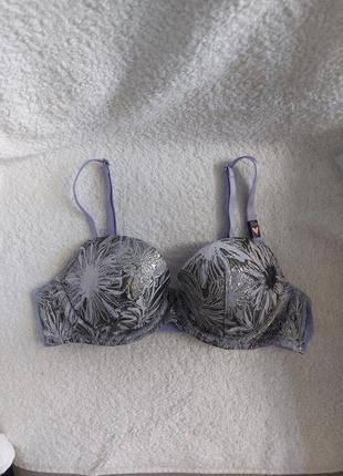 Лифчик бюстгальтер victoria's secret dream angels push up 70a фиолетов