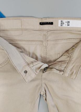 Стильные джинсовые женские шорты sisley, италия, р.s/m4 фото