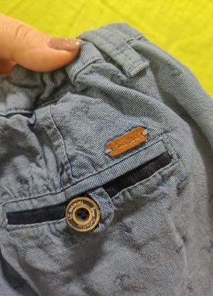 Шорты коттоновые джинсовые4 фото