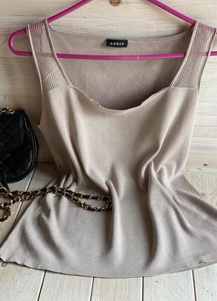 Akris  шовкова майка топ оригинінал