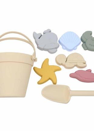 Силіконовий набір паски - іграшки для пляжних розваг5 фото