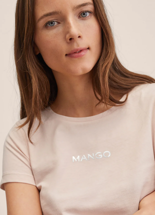 Женская футболка mango оригинал4 фото