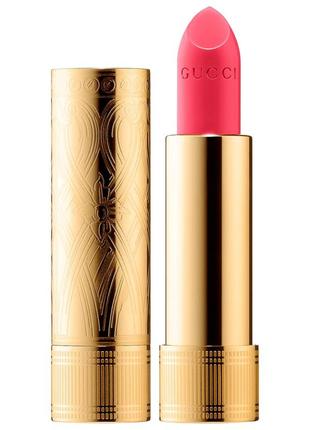 Увлажняющая помада gucci rouge à lèvres voile sheer lipstick 301 mae coral без коробки 3.5 г6 фото