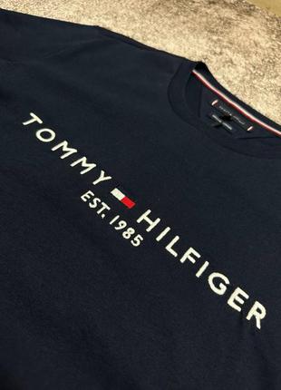 Трендовая футболка tommy hilfiger 16, футболка томи хилфигер5 фото