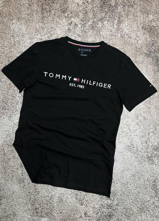 Трендовая футболка tommy hilfiger 16, футболка томи хилфигер7 фото