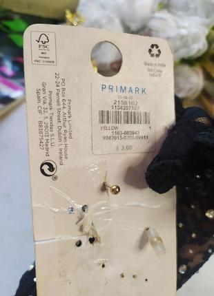 Сережки для пірсингу вуха від primark3 фото