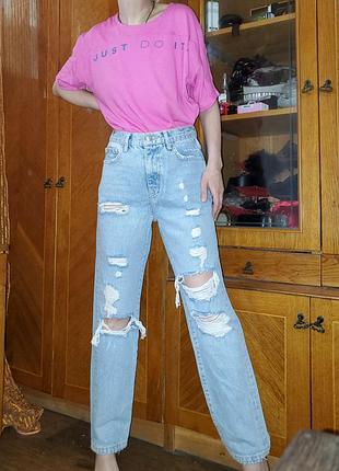Рвані джинси gina tricot perfect jeans