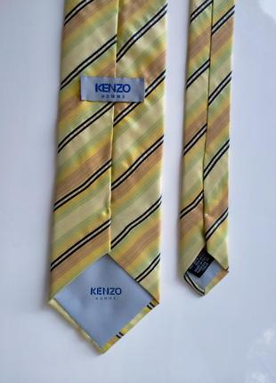 Краватка галстук в смужку kenzo1 фото