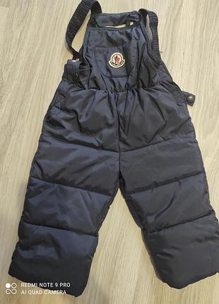 Щимові штани для хлопчика moncler