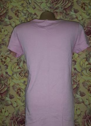 Розовая футболка с жуком4 фото