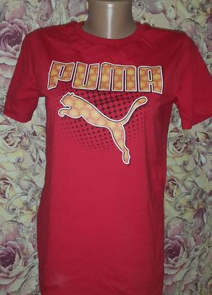 Красная футболка puma1 фото