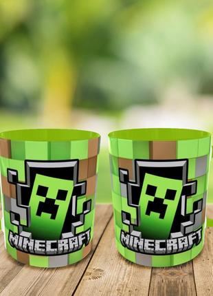 Печать на чашках,кружка "minecraft ",чашка на подарок