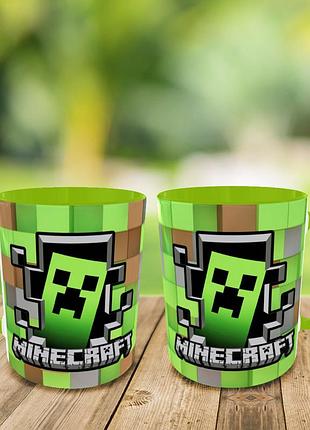 Печать на чашках,кружка "minecraft ",чашка на подарок