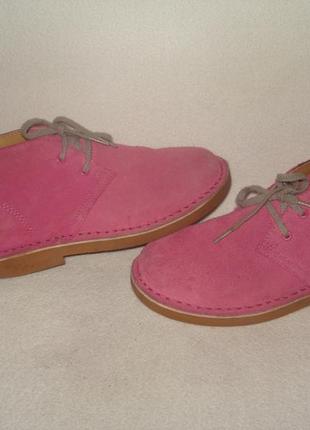 Kangol. брендовые демисезонные замшевые ботиночки