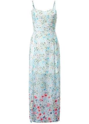 Цветочное шифоновое платье.miss selfridge.(c)4 фото