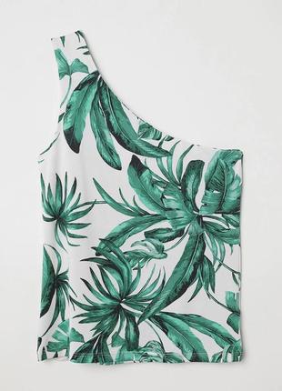 Стильний топ маєчка на одне плече від hm l(50)