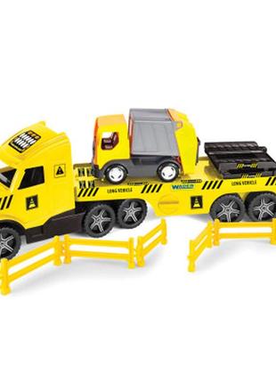 Спецтехніка wader magic truck technic зі сміттєвозом (36440)