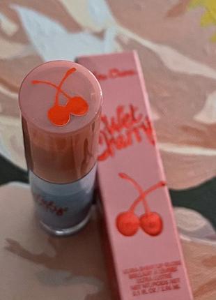 Блиск для губ lime crime wet cherry4 фото