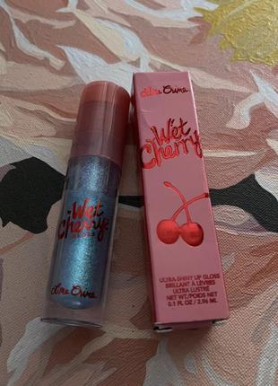 Блиск для губ lime crime wet cherry2 фото