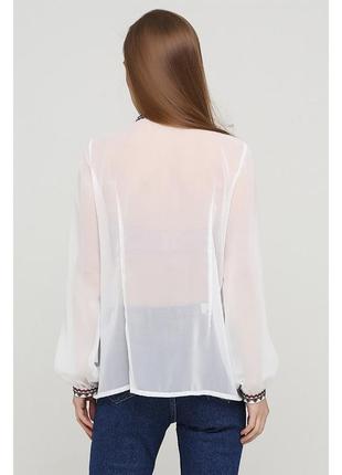 Стильна блуза-вишиванка, розміри 54, 563 фото