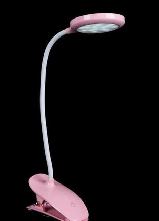 Світлодіодна лампа usb з акумулятором nsm-18030 (pink)