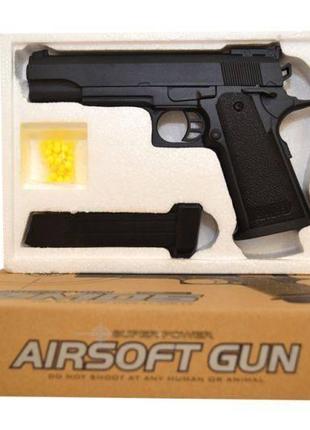 Игрушечный  детский пистолет на пульках cyma zm05 пистолет на пульках, пистолет с шариками, игрушечное оружие