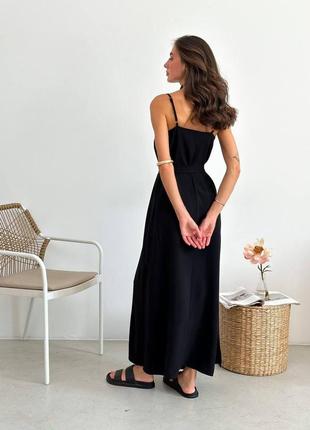 Стильное классическое классное красивое хорошенькое удобное модное трендовое простое платье платье черная2 фото