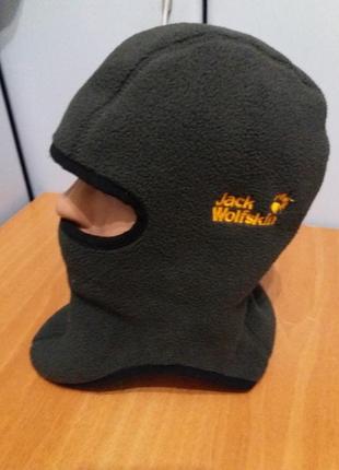 Брендовая шапка - шлем, балаклава jack wolfskin3 фото
