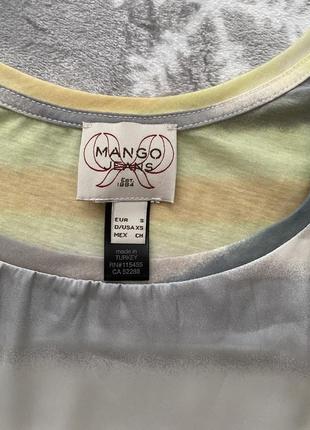 Футболка блуза mango jeans2 фото