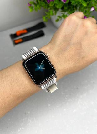 Нейлоновий ремінець apple watch 38 40 41 42 44 45 49