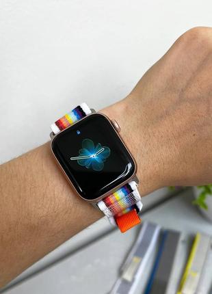Ремінець нейлоновий nike для apple watch