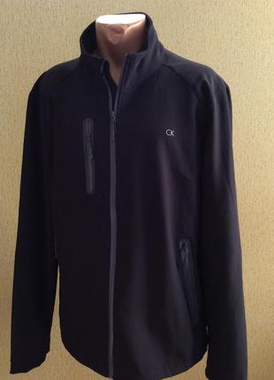 Куртка calvin klein soft shell оригинал размер xxl(xl)