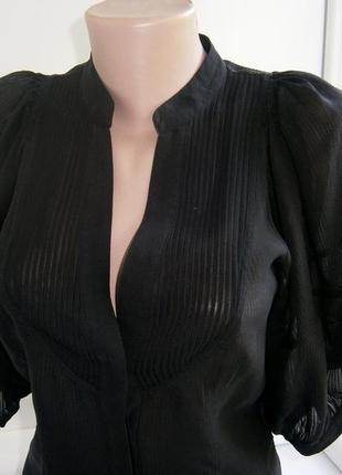 Красивая женская блузка из натурального шелка. warehouse7 фото